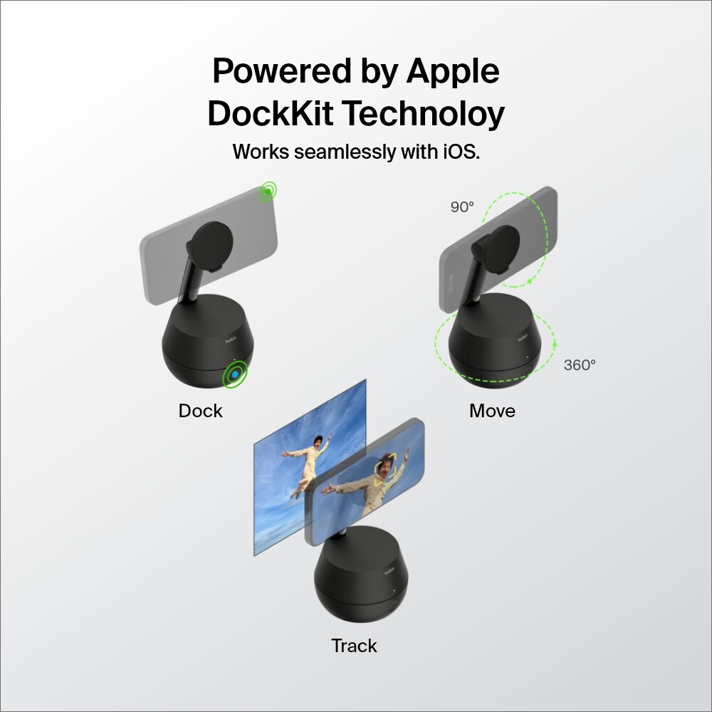 Auto-Tracking Stand Pro with DockKit, Black, hi-res